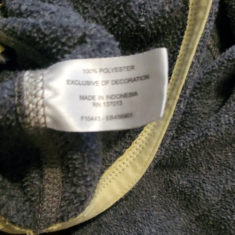 Eddie Bauer Gray and Yellow Women's Quarter Zip Sweater - Picture 6 of 9